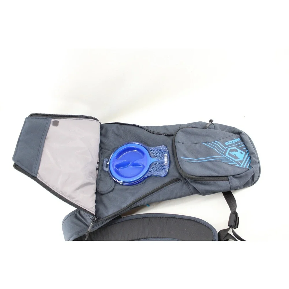 CAMELBAK Scorpion Backpack Hiking Skiing‎ Snowboarding Hydration Pack Gray Blue